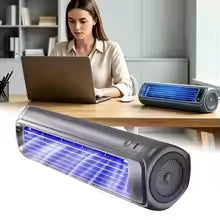 ArcticFlow™ Pro – Ultra-Quiet Rechargeable Wall-Mounted Cooling Fan with Adjustable Airflow