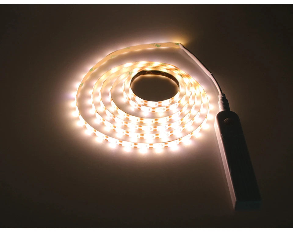 LumiSense™ Motion Sensor LED Light – Wireless Battery-Powered Lighting for Closets, Stairs & Cabinets