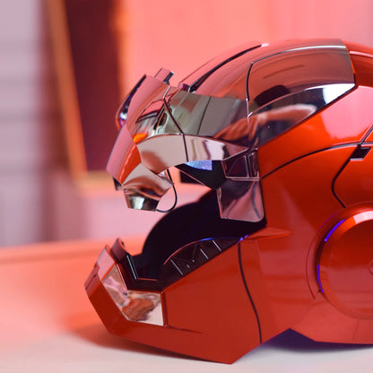 Iron Man MK5 Legendary Helmet – Voice Control LED Wearable Mask