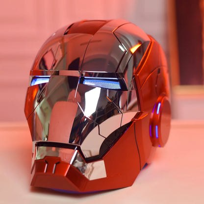 Iron Man MK5 Legendary Helmet – Voice Control LED Wearable Mask