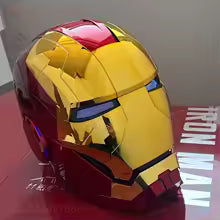Iron Man MK5 Legendary Helmet – Voice Control LED Wearable Mask