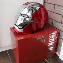 Iron Man MK5 Legendary Helmet – Voice Control LED Wearable Mask