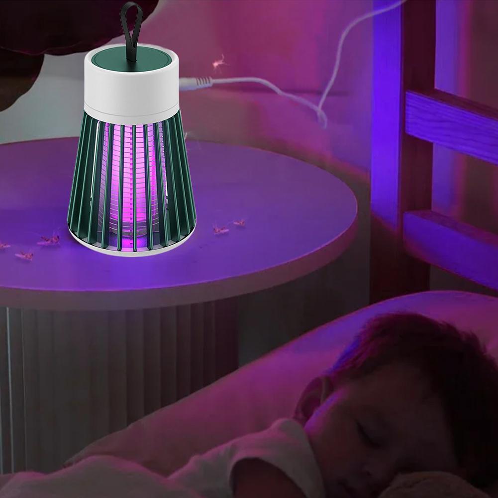 BuzzGuard™ UV Mosquito Killer Lamp – USB Powered Electric Insect Trap for Indoor & Outdoor Protection