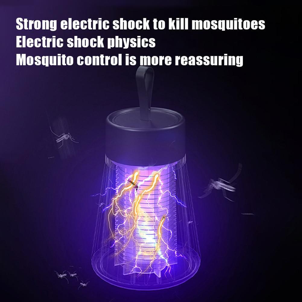 BuzzGuard™ UV Mosquito Killer Lamp – USB Powered Electric Insect Trap for Indoor & Outdoor Protection