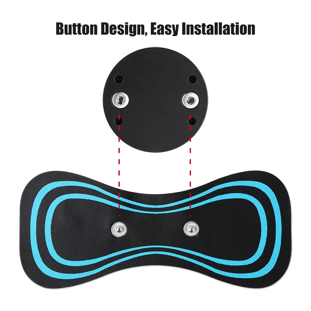 SmartPulse EMS Neck & Body Massager – Portable Electric Muscle Stimulator for Pain Relief & Relaxation