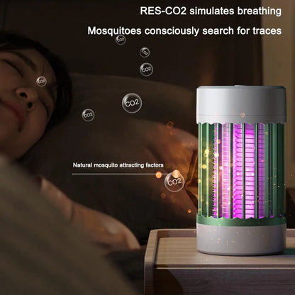 BuzzGuard™ UV Mosquito Killer Lamp – USB Powered Electric Insect Trap for Indoor & Outdoor Protection