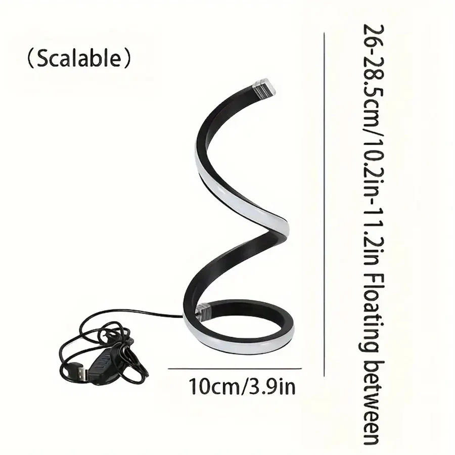 LumaSpiral™ Modern LED Table Lamp