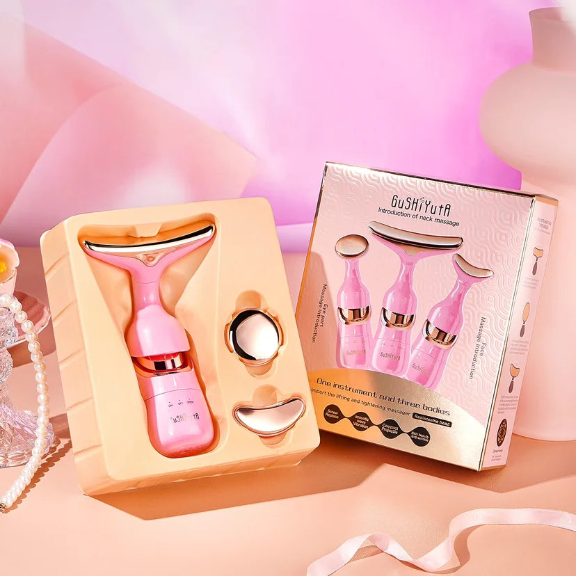 RejuvaLift™ 3-in-1 Microcurrent Face & Neck Massager