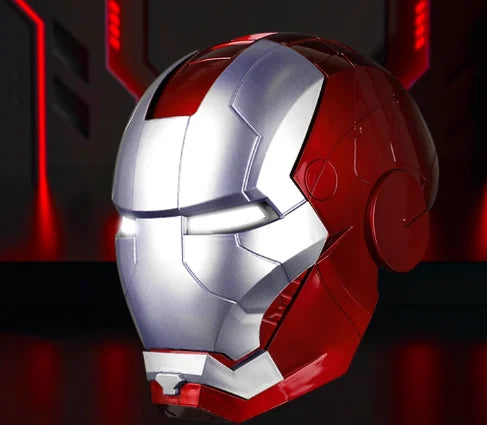 Iron Man MK5 Legendary Helmet – Voice Control LED Wearable Mask