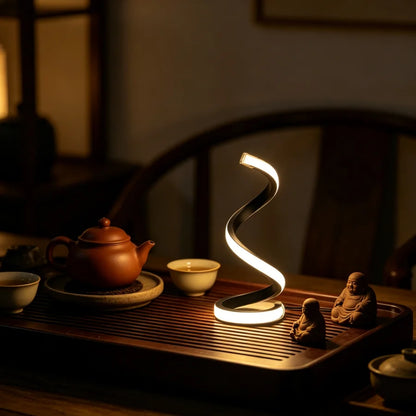 LumaSpiral™ Modern LED Table Lamp