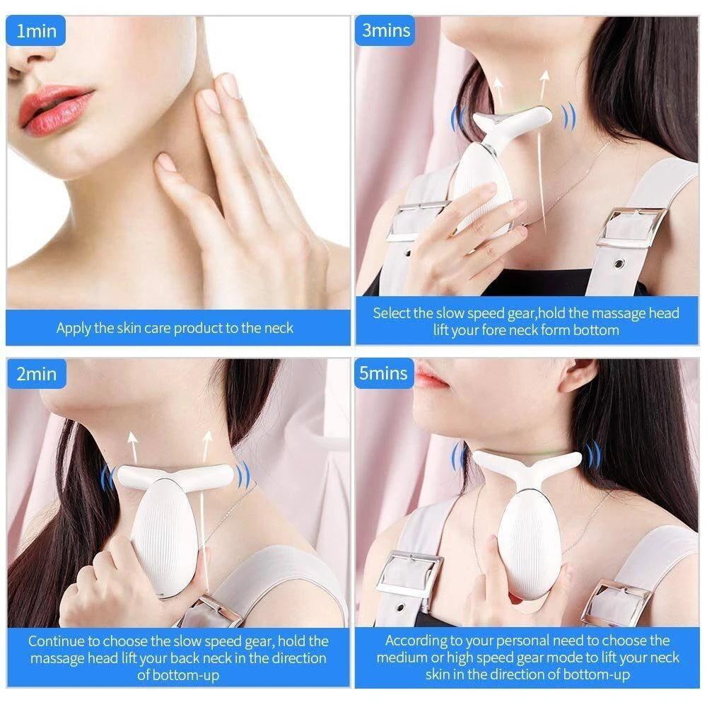 RejuvaLift™ 3-in-1 Microcurrent Face & Neck Massager