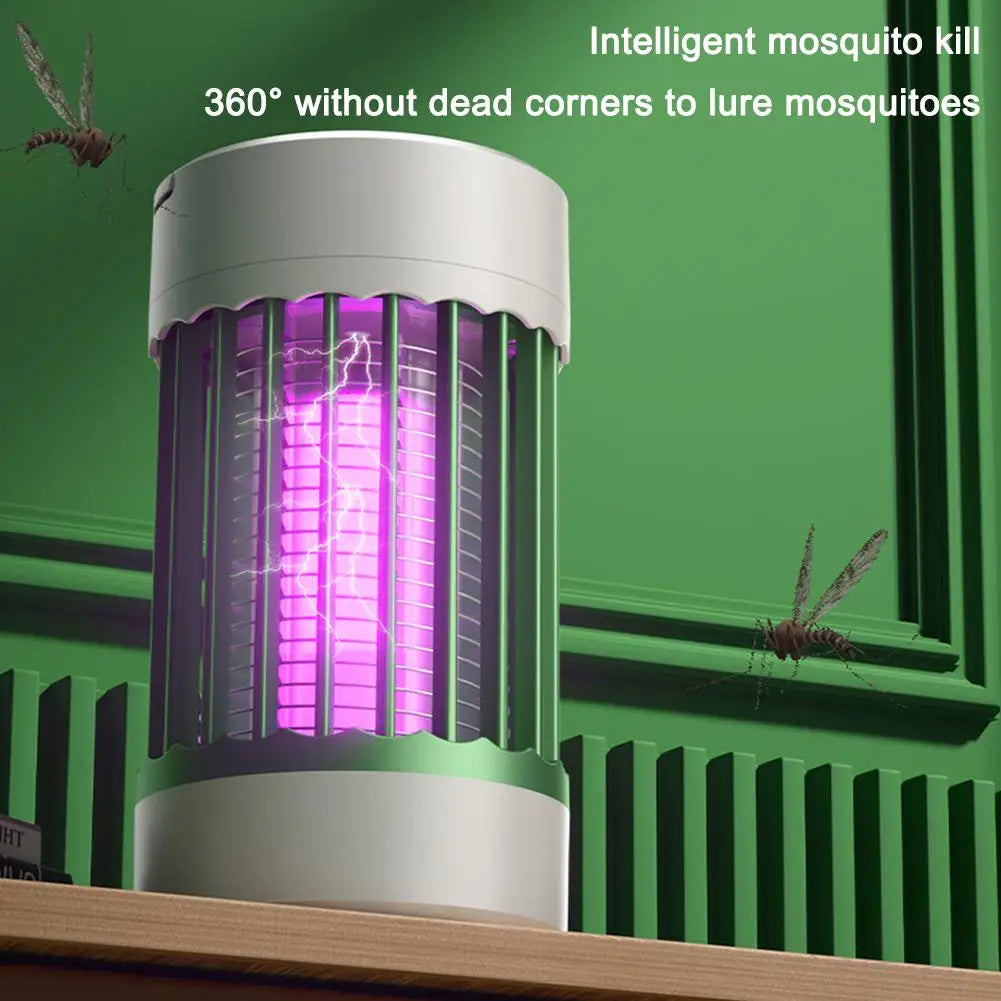 BuzzGuard™ UV Mosquito Killer Lamp – USB Powered Electric Insect Trap for Indoor & Outdoor Protection