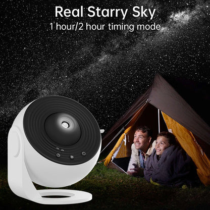Astronaut Galaxy Projector – 12-in-1 Starry Sky Planetarium Night Light with 360° Rotation
