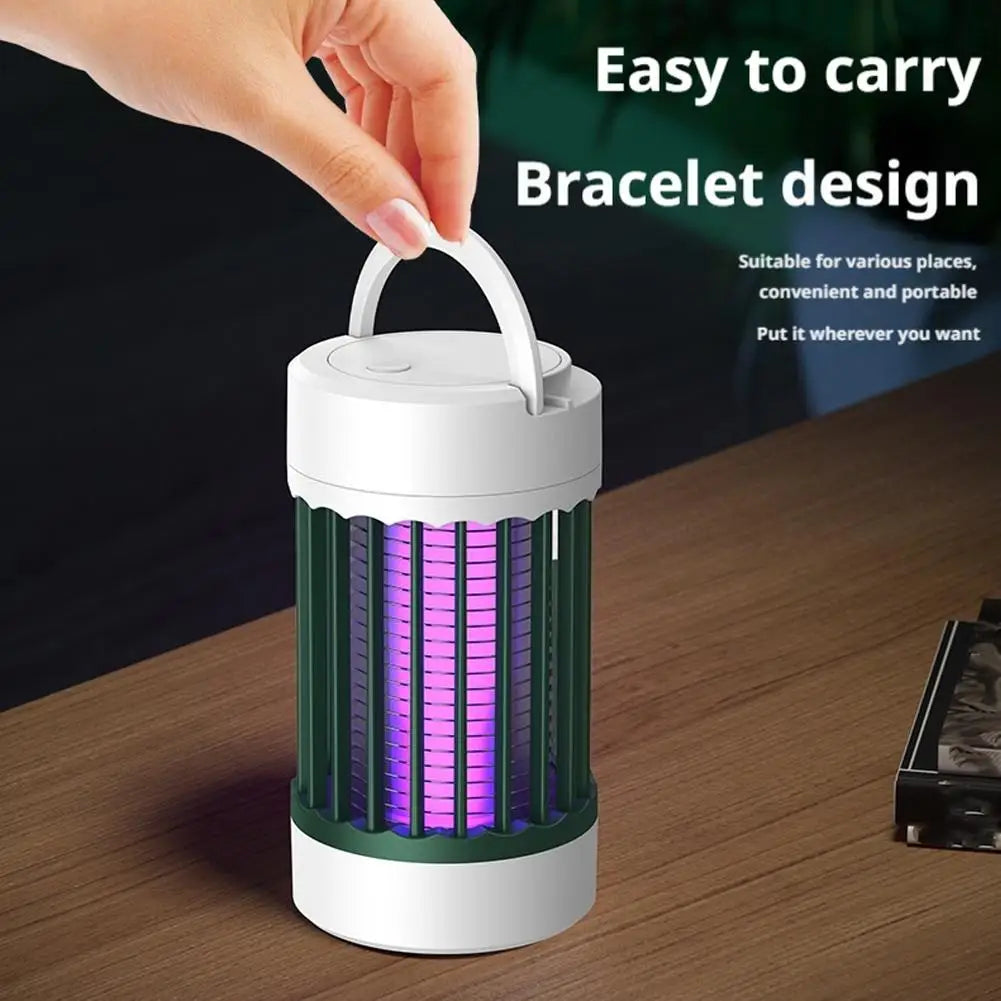 BuzzGuard™ UV Mosquito Killer Lamp – USB Powered Electric Insect Trap for Indoor & Outdoor Protection