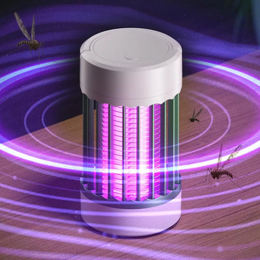 BuzzGuard™ UV Mosquito Killer Lamp – USB Powered Electric Insect Trap for Indoor & Outdoor Protection