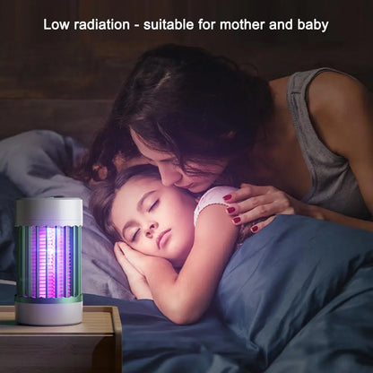 BuzzGuard™ UV Mosquito Killer Lamp – USB Powered Electric Insect Trap for Indoor & Outdoor Protection