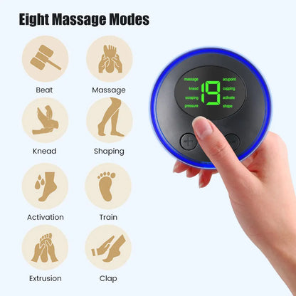 SmartPulse EMS Neck & Body Massager – Portable Electric Muscle Stimulator for Pain Relief & Relaxation