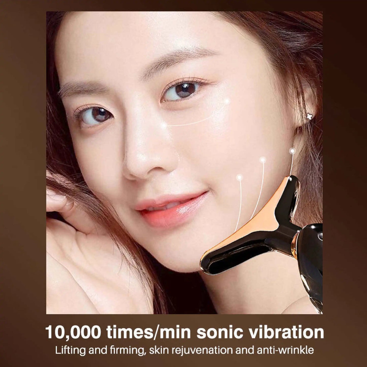 RejuvaLift™ 3-in-1 Microcurrent Face & Neck Massager