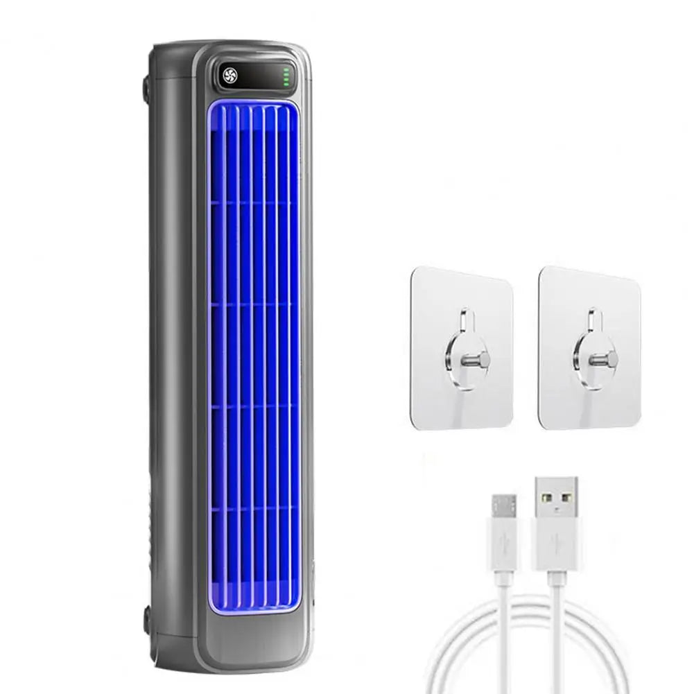 ArcticFlow™ Pro – Ultra-Quiet Rechargeable Wall-Mounted Cooling Fan with Adjustable Airflow