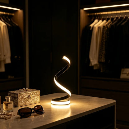 LumaSpiral™ Modern LED Table Lamp