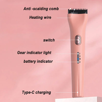 Portable 5D Heating Curling Electric Eyelash Curler 3 Modes Perm Eyelash Curler Heated Eyelash Grafting Long Lasting Makeup Tool