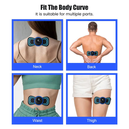 SmartPulse EMS Neck & Body Massager – Portable Electric Muscle Stimulator for Pain Relief & Relaxation