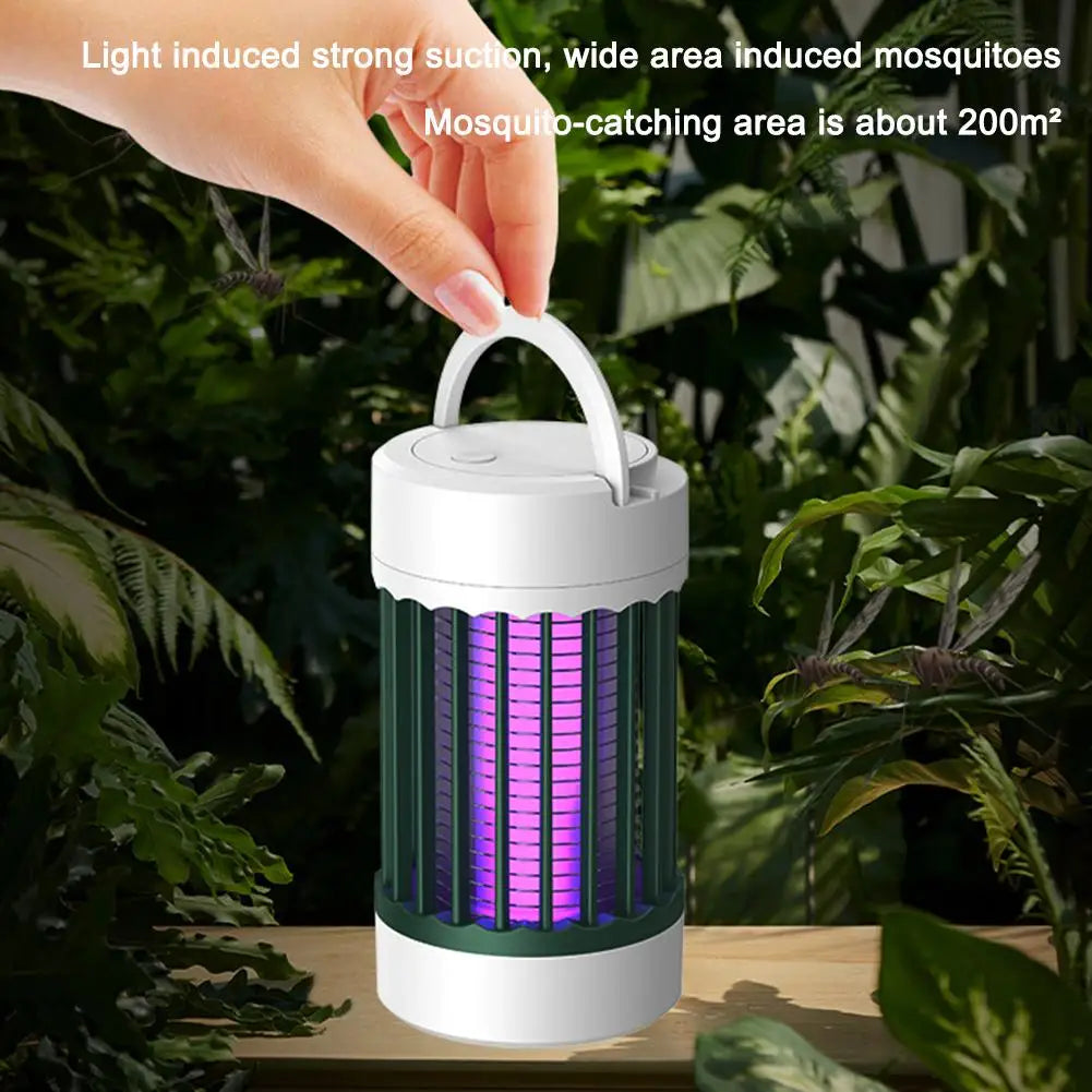 BuzzGuard™ UV Mosquito Killer Lamp – USB Powered Electric Insect Trap for Indoor & Outdoor Protection