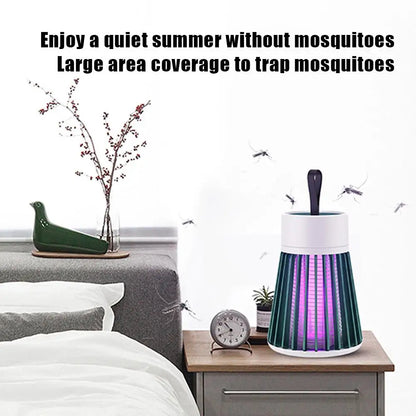 BuzzGuard™ UV Mosquito Killer Lamp – USB Powered Electric Insect Trap for Indoor & Outdoor Protection