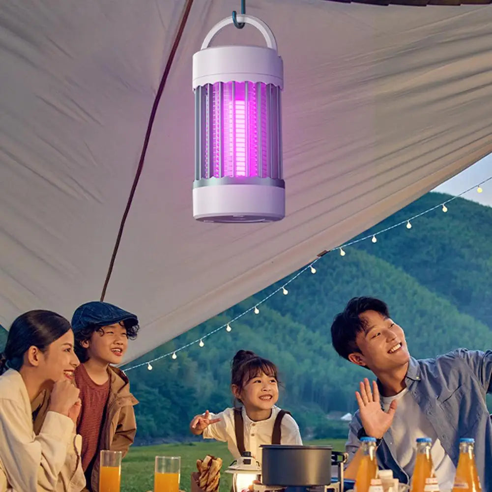 BuzzGuard™ UV Mosquito Killer Lamp – USB Powered Electric Insect Trap for Indoor & Outdoor Protection