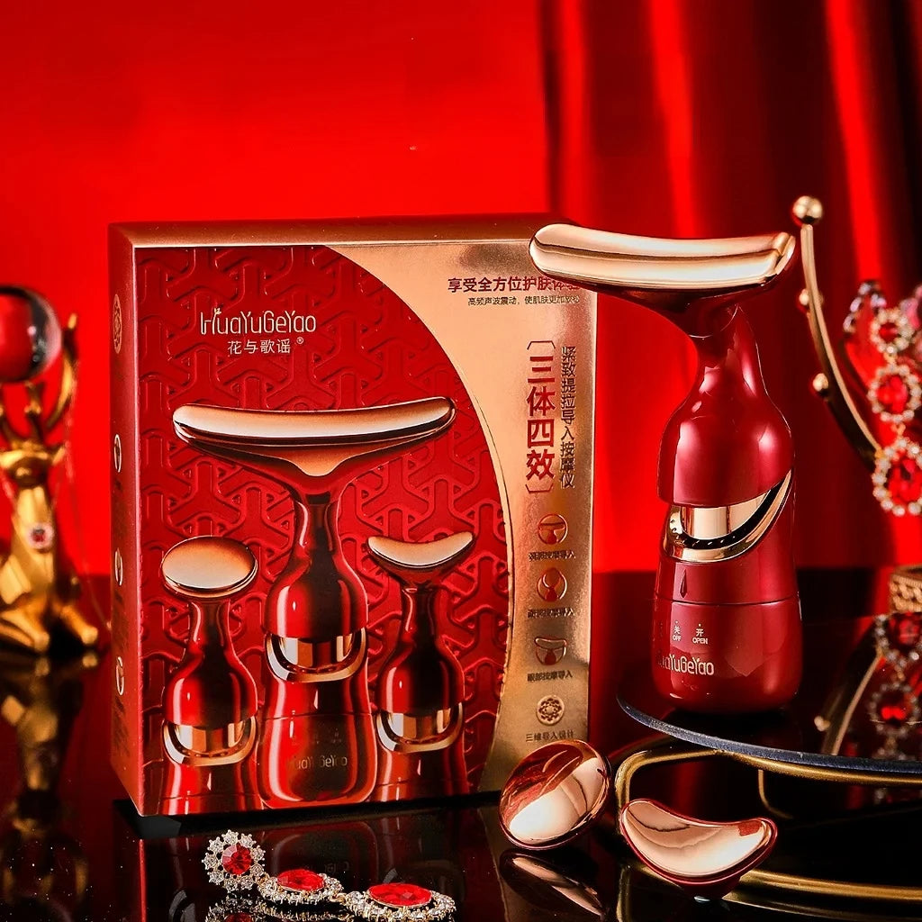 RejuvaLift™ 3-in-1 Microcurrent Face & Neck Massager