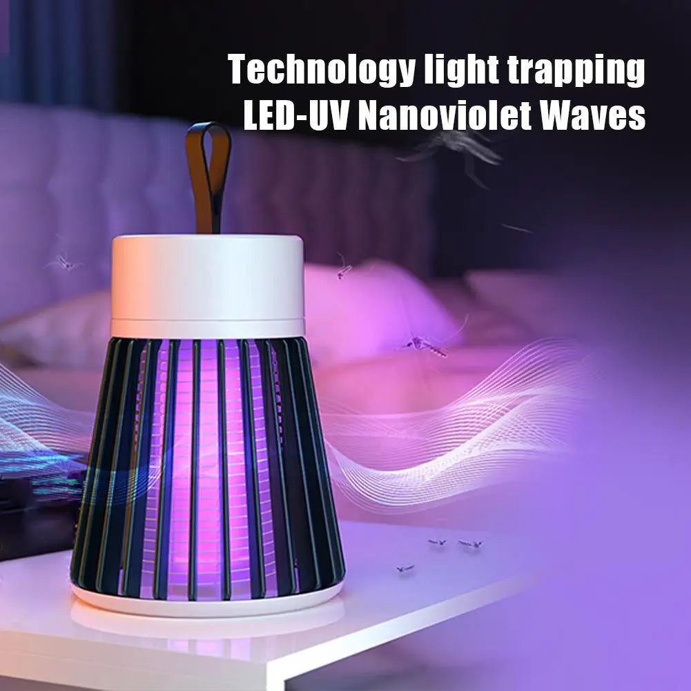 BuzzGuard™ UV Mosquito Killer Lamp – USB Powered Electric Insect Trap for Indoor & Outdoor Protection