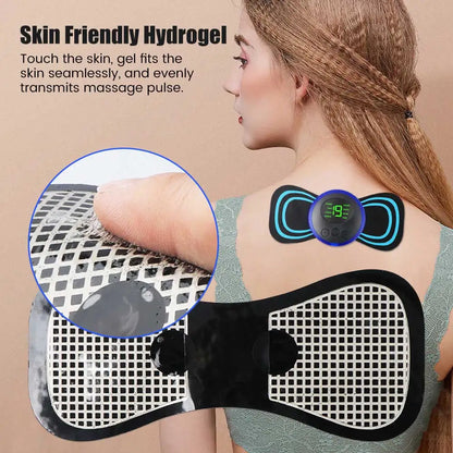 SmartPulse EMS Neck & Body Massager – Portable Electric Muscle Stimulator for Pain Relief & Relaxation