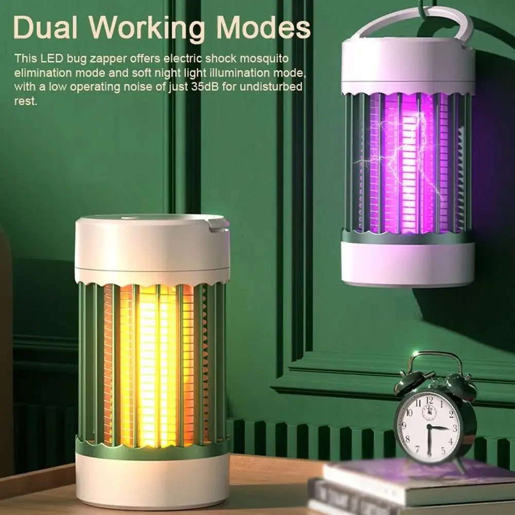 BuzzGuard™ UV Mosquito Killer Lamp – USB Powered Electric Insect Trap for Indoor & Outdoor Protection