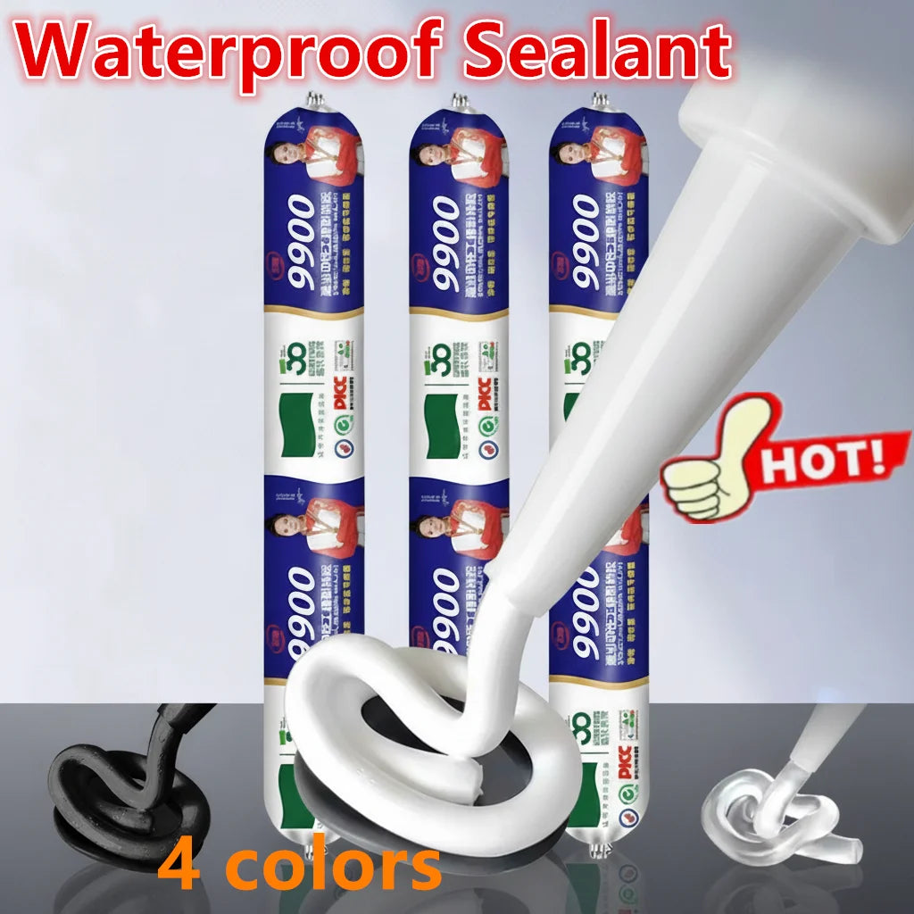 High - Strength 9900 Structural Silicone Sealant - Outdoor Weatherproof Adhesive for Windows & Doors
